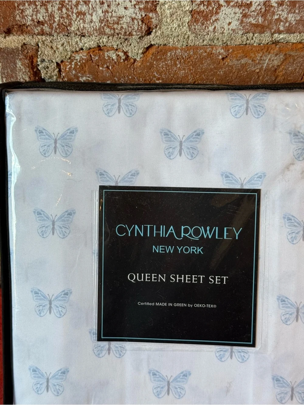 Cynthia Rowley Queen sheet set